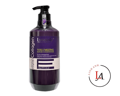 Xả Lusstaly Collagen 800ml phục hồi siêu mượt
